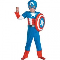 Captain America Toddler Muscle