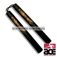 Black Dragon Foam Padded Nunchaku