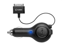 Cellet 'Apple Certified' Retractable Car Charger for Apple iPhone 4/4S, iPhone 3G/3GS, iPod Touch and Nano