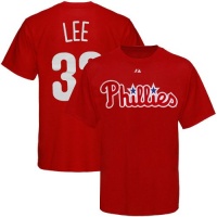 Cliff Lee Philadelphia Phillies Youth Red MLB Player T-Shirt