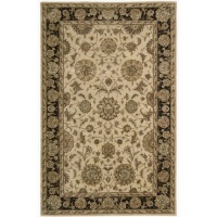 Nourison 2000 2207 Rectangle Rug, Beige, 5.6-Feet by 8.6-Feet