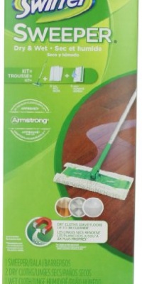 Swiffer Sweeper 2 In 1 Mop And Broom Floor Cleaner Starter Kit