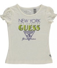 Guess Bicoastal T-Shirt - cream, 4