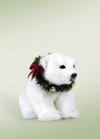 Byers Choice Polar Bear Cub Seated