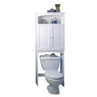 Zenith Products 9107W Country Cottage Etagere Over-the-Toilet Shelving System, White