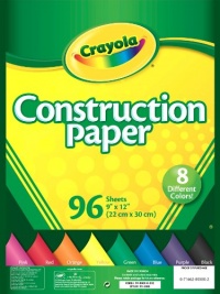 Crayola 96-Count Construction Paper