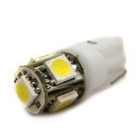 4x 194 168 5-SMD White High Power LED Car Lights Bulb