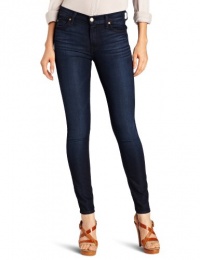 7 For All Mankind Women's Highwaist Skinny Jean in Reflective Night Star