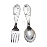 Reed & Barton 2 Piece Feeding Set, Sweet Dreams