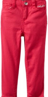 Baby Phat - Kids Girls 2-6X Colored Twill Jean, Cosmopink, 3T