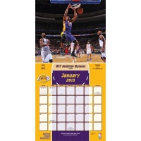 Perfect Timing - Turner 12 X 12 Inches 2013 Los Angeles Lakers Wall Calendar (8011250)