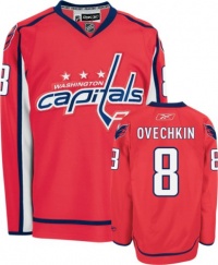 NHL Reebok Alexander Ovechkin Washington Capitals Premier NHL Player Jersey - Red