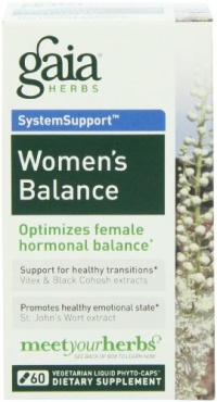 Gaia Herbs Women's Balance, 60 Liquid Phyto-Capsules