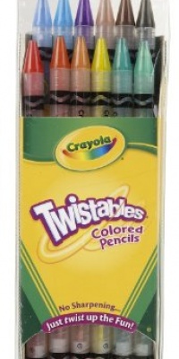 Crayola 12ct Twistable Colored Pencils