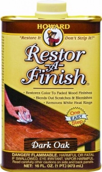 Howard RF7016 Restor-A-Finish Dark Oak, 16-Ounce