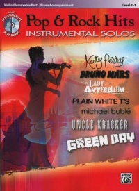 Today's Pop & Rock Hits Instrumental Solos for Strings: Violin (Book & CD) (Alfred's Instrumental Play-Along: Pop & Rock Hits Instrumental Solos)