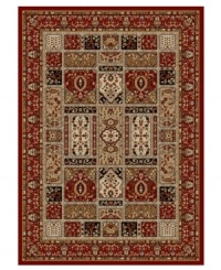 A patchwork of exquisite floral detailing, this Roma area rug set from Kenneth Mink presents this rich, regal look to every room in the house. Woven of plush olefin for lasting softness and durability. Includes three rugs.