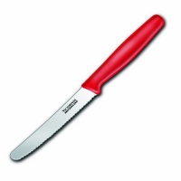 Victorinox 40504 4.25 Red Serated Wavy