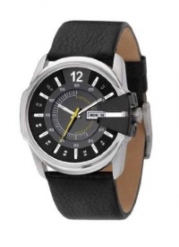 Diesel Watches Men's Black Not-So-Basic Basic Analog Black Dial Watch