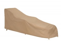 Protective Covers 1121-TN Weatherproof Cover for Wicker/Rattan Chaise Lounge, Tan