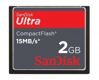 SanDisk Ultra Compact Flash 2GB Card (SDCFH-002G-A11) (Retail Package)