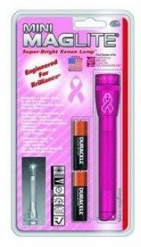 MagLite M2AMW6 National Breast Cancer Foundation Mini Mag Flashlight, Pink