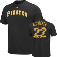 MLB Pittsburgh Pirates Andrew McCutchen Name & Number T-Shirt, Black