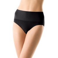 SPANX Medium Control Undie-tectable Panty Plus Size, 1X, Black