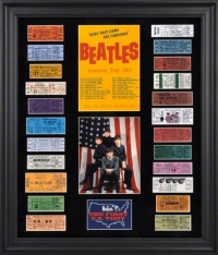 The Beatles 1964 U.S. Tour Framed Presentation