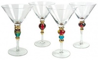 Artland Splendor Set/4 Assorted Martini