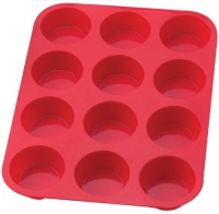 HIC Brands that Cook Essentials Silicone 12-Cup Muffin Pan