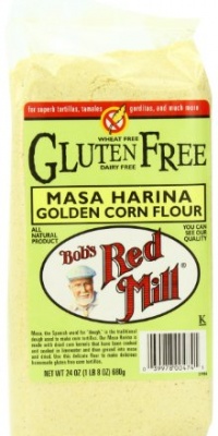 Bob's Red Mill Gf Corn Flour Golden Masa, 24-Ounce (Pack of 4)