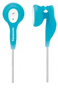 Panasonic RPHV21BL In-Ear Earbud Heaphones with Built-in Clip (Blue)