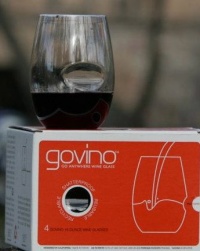 Govino Wine Glass Flexible Shatterproof Recyclable, Set of 4