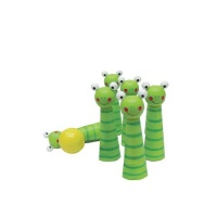 Sassafras / Wooden Froggy Mini Bowling Set