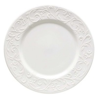 Lenox Opal Innocence Carved Dinner Plate