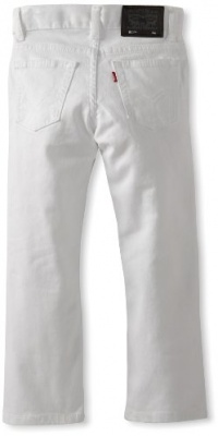 Levi's Boys 2-7 511 Slim  Fit Jean, White, 4