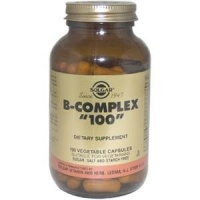 Solgar - B-Complex, 100 mg, 100 veggie caps