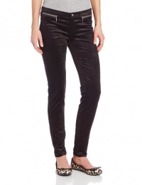 XOXO Juniors Velveteen Skinny Pant, Black, 3