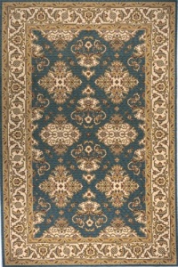 Momeni Persian Garden Teal Blue Traditional 8' x 10' Rug PG-01