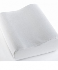 Martha Stewart Collection, Sleep Wise Support Foam Countour Pillow WHITE