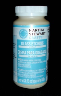 Martha Stewart Glass Etch Cream, 20.79-Ounce