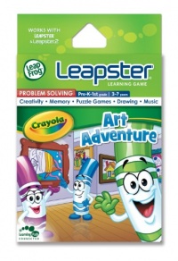 LeapFrog Leapster Learning Game Crayola