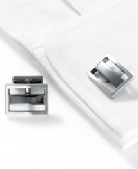 Polish off your buttoned-up look with these cufflinks from Kenneth Cole New York.