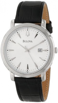 Bulova Men's 96B120 Silver Dial Strap Watch