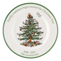 Spode Christmas Tree 75th Anniversary Plate