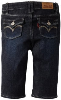 Levi's Girls 2-6x Sweetie Skimmer, Jet Set, 6X