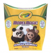 Crayola Model Magic Jungle Animals Craft Pack