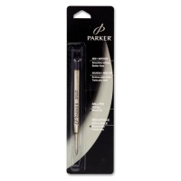 Parker Refill for Ballpoint Pens, Medium, Black Ink