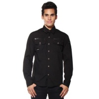 L/s Innocent Case Shirt in Black By Affliction